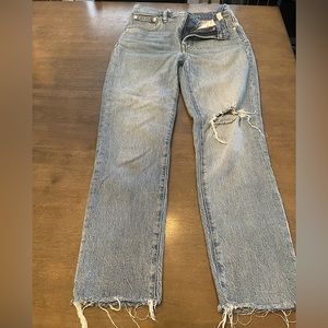 Madewell the perfect vintage straight leg 26